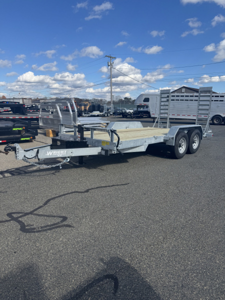 New 2026 Wright 82 X16' Galvanized Equipment Trailer