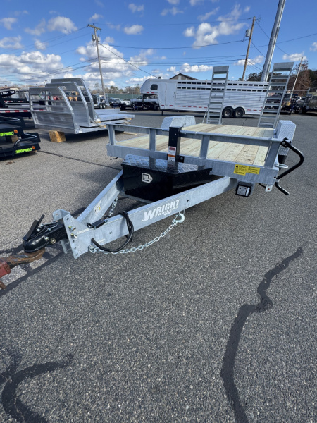 New 2026 Wright 82"X16' Galvanized Equipment Trailer
