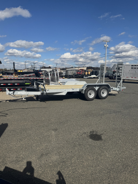New 2026 Wright 82"X16' Galvanized Equipment Trailer