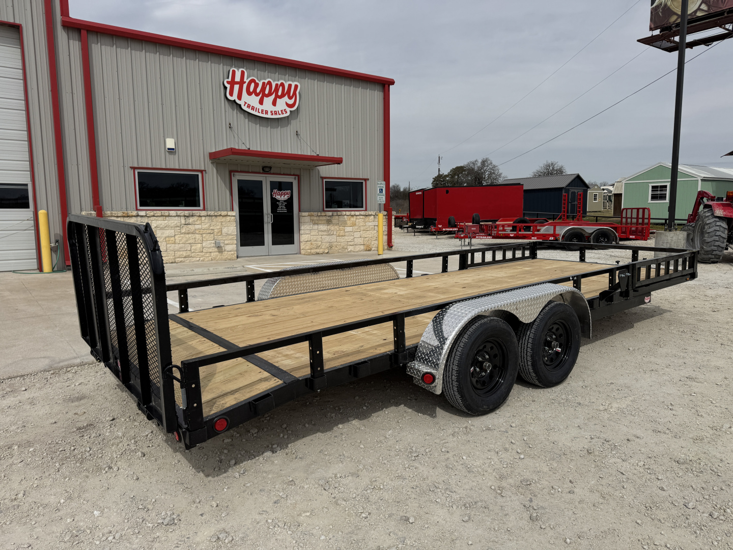 New 2026 PJ 83"x20' Tandem Axle Utility Trailer - UL