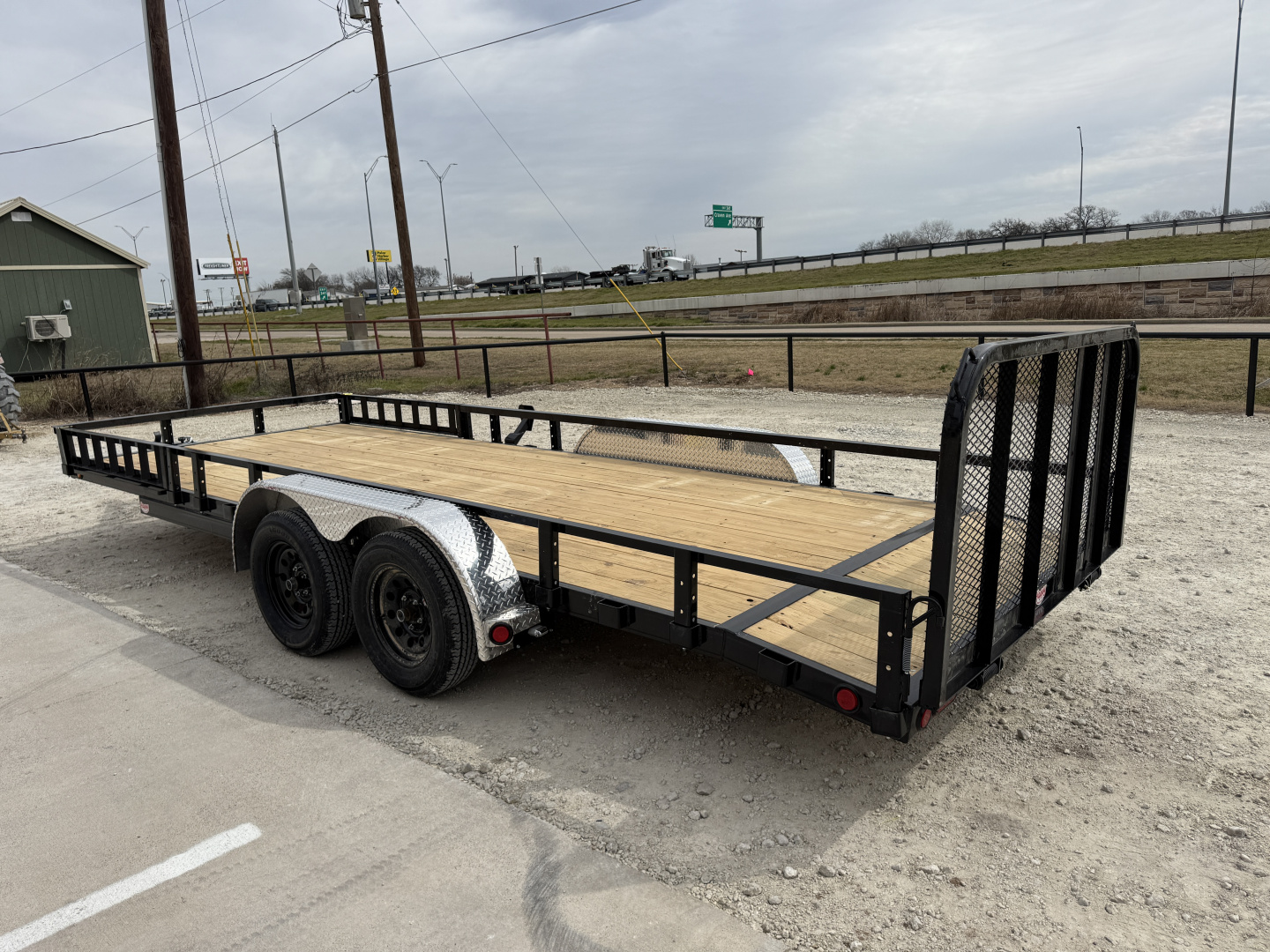 New 2026 PJ 83"x20' Tandem Axle Utility Trailer - UL