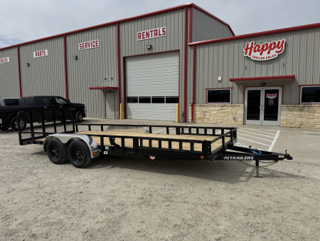 New 2026 PJ 83 x20' Tandem Axle Utility Trailer - UL