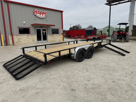 New 2026 PJ 83"x20' Tandem Axle Utility Trailer - UL