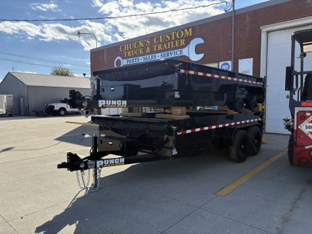 New 2026 Punch 83"X14' SCISSOR 14K DUMP Dump Trailer