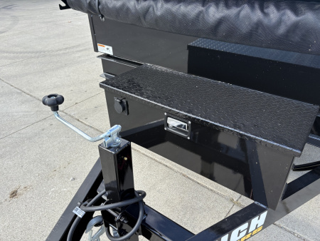 New 2026 Punch 83"X14' SCISSOR 14K DUMP Dump Trailer