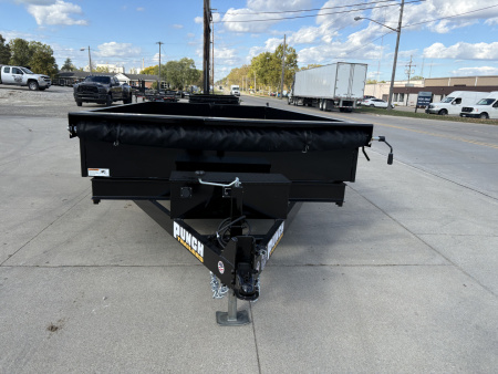 New 2026 Punch 83"X14' SCISSOR 14K DUMP Dump Trailer