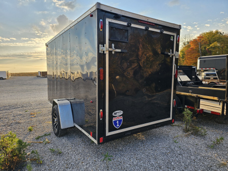 Used 2021 Interstate Trailers 6 x 12 3K Ramp Door Cargo / Enclosed ...