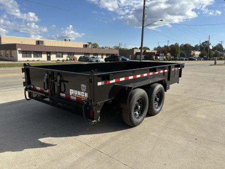 New 2026 Punch 83"X14' SCISSOR 14K DUMP Dump Trailer