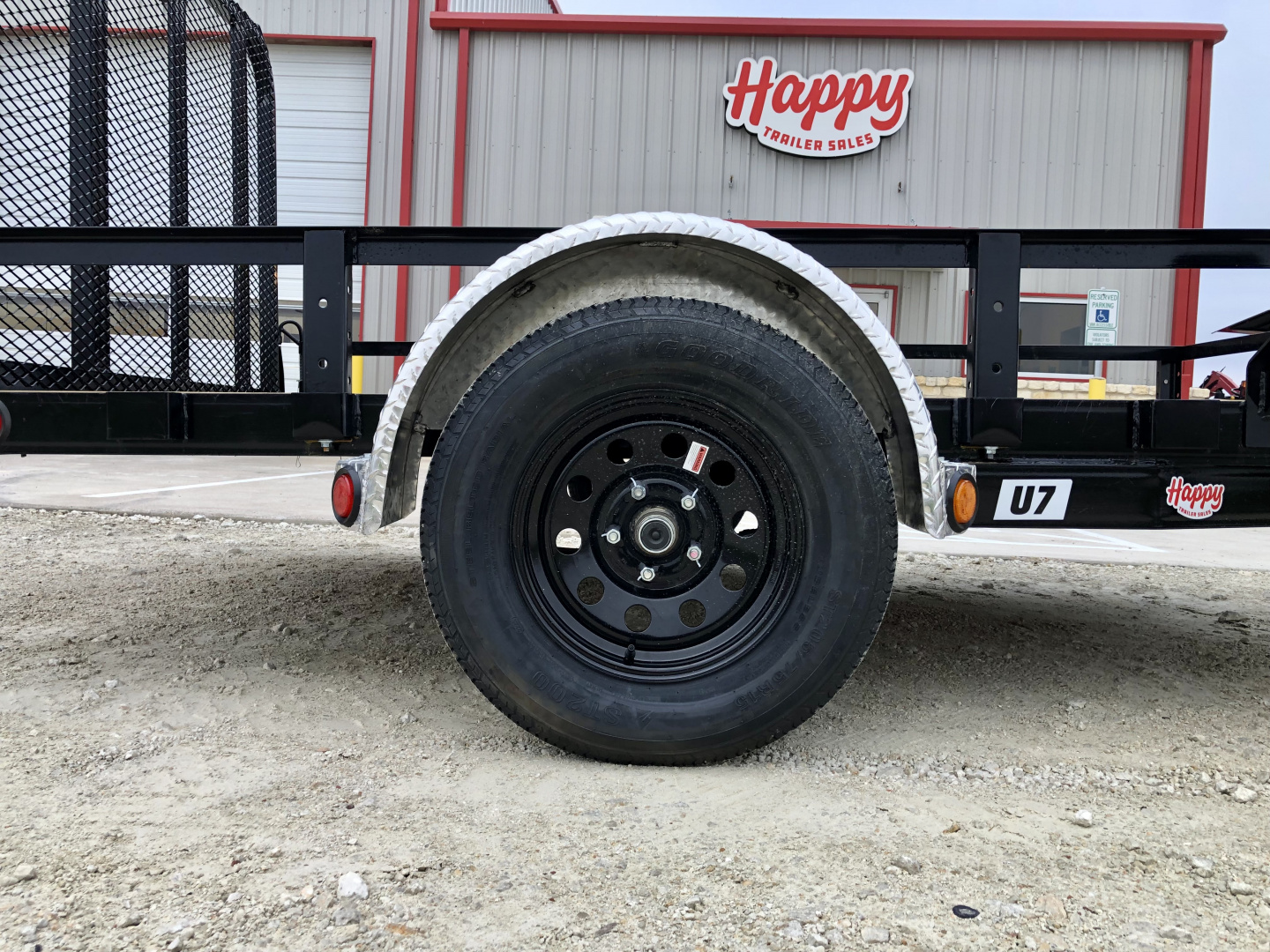 New 2026 PJ 77"x10' Single Axle Utility Trailer - U7