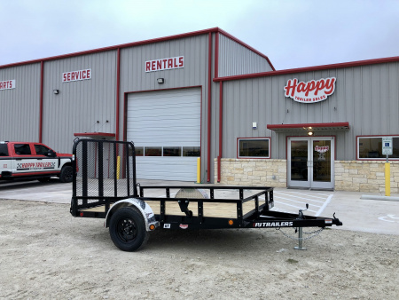 New 2026 PJ 77 x10' Single Axle Utility Trailer - U7