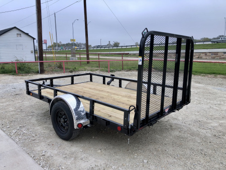 New 2026 PJ 77"x10' Single Axle Utility Trailer - U7