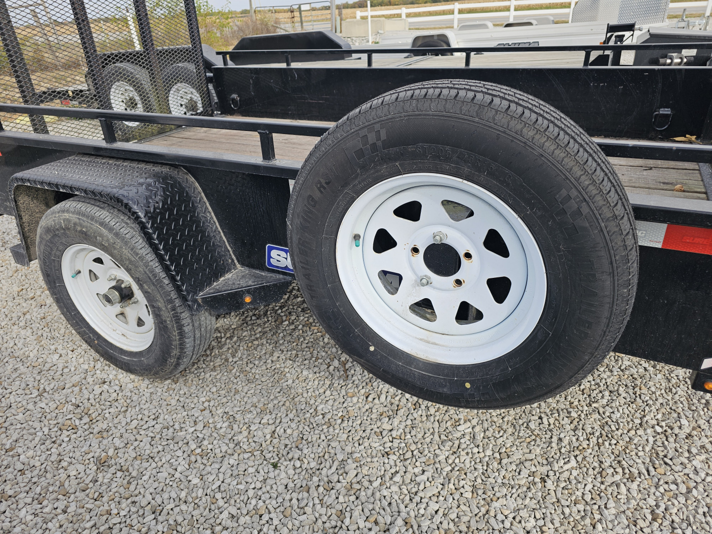 Used 2019 Sure-Trac 6 x 10 3K Idler High Side Utility Trailer