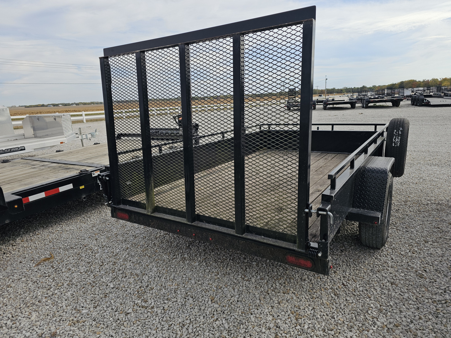 Used 2019 Sure-Trac 6 x 10 3K Idler High Side Utility Trailer