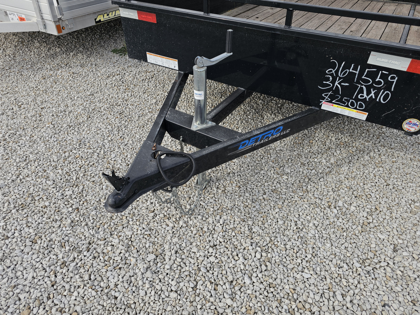 Used 2019 Sure-Trac 6 x 10 3K Idler High Side Utility Trailer