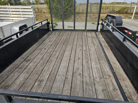 Used 2019 Sure-Trac 6 x 10 3K Idler High Side Utility Trailer