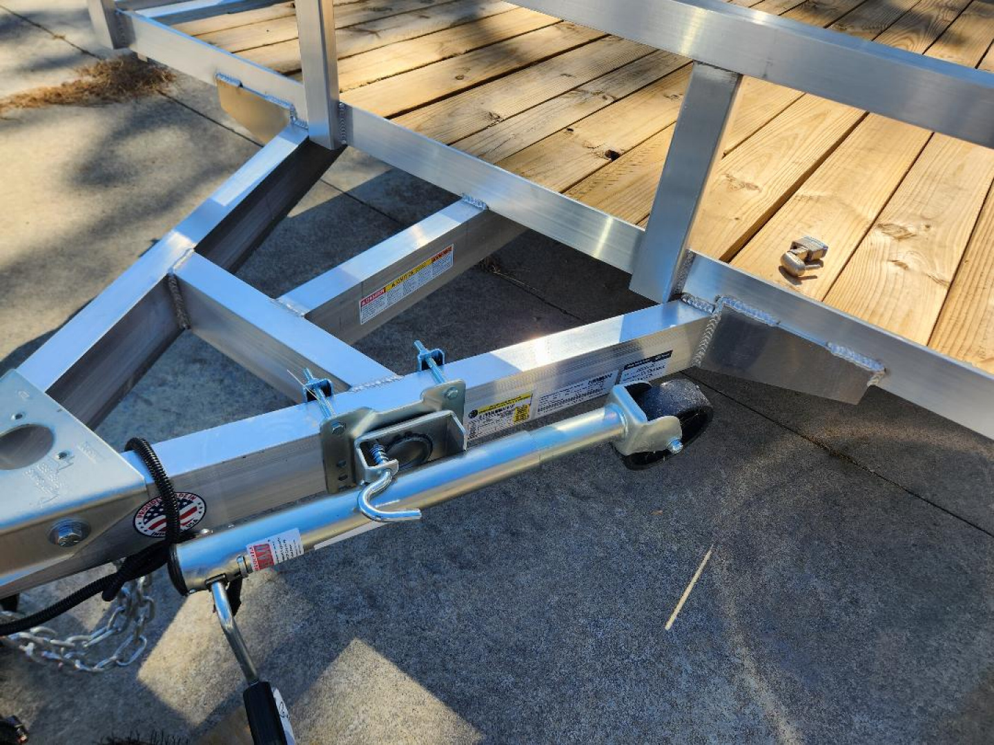 New 2026 Sure-Trac 7X12 Aluminum Utility Trailer