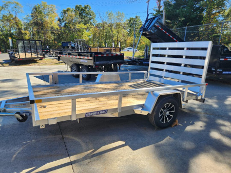 New 2026 Sure-Trac 7X12 Aluminum Utility Trailer