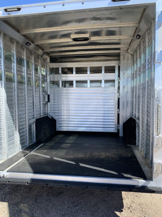 Used 2022 SMC SLE8169SR 16' Stock/Combo Trailer