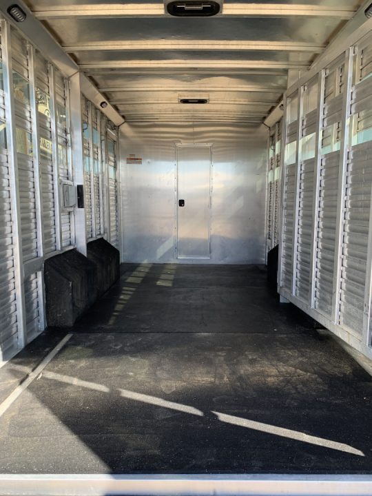 Used 2022 SMC SLE8169SR 16' Stock/Combo Trailer