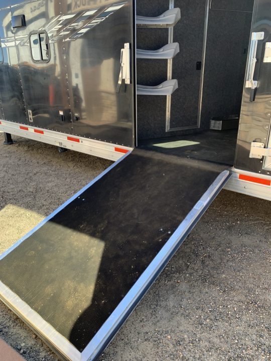 Used 2022 SMC SLE8169SR 16' Stock/Combo Trailer