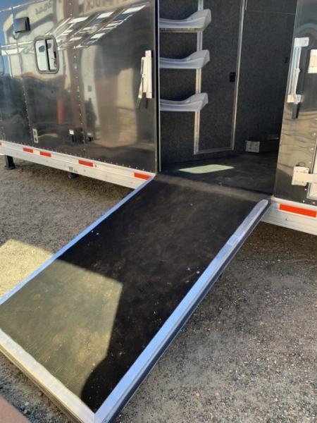 Used 2022 SMC SLE8169SR 16' Stock/Combo Trailer