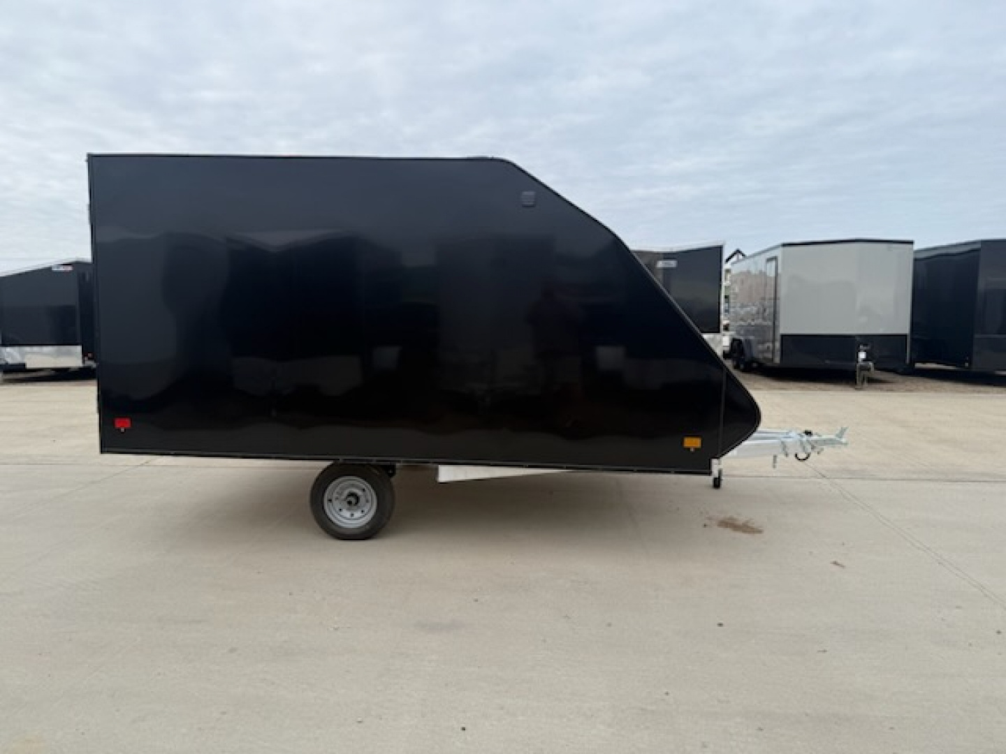 New 2026 Mission MFS 101x12 Crossover Enclosed Snowmobile Trailer