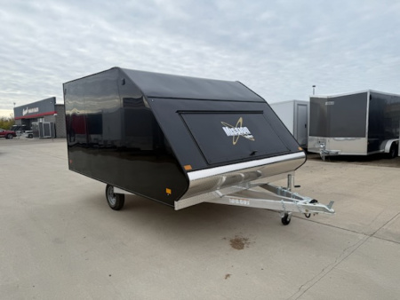 New 2026 Mission MFS 101x12 Crossover Enclosed Snowmobile Trailer