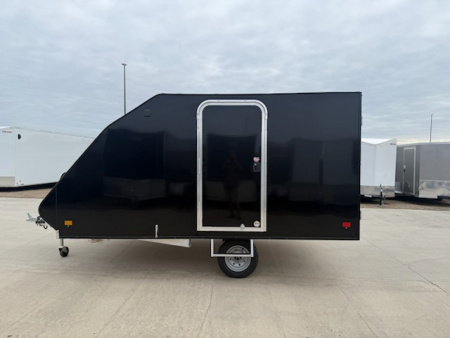 New 2026 Mission MFS 101x12 Crossover Enclosed Snowmobile Trailer