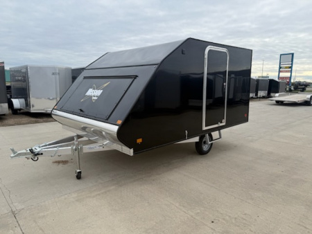 New 2026 Mission MFS 101x12 Crossover Enclosed Snowmobile Trailer