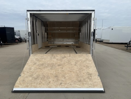 New 2026 Mission MFS 101x12 Crossover Enclosed Snowmobile Trailer