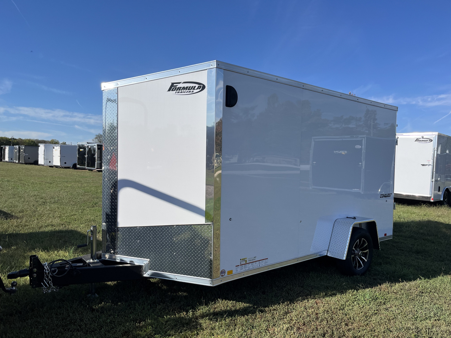 New 2026 Formula Trailers CONQUEST 7x12X78" .080 POLYCORE Cargo / Enclosed Trailer