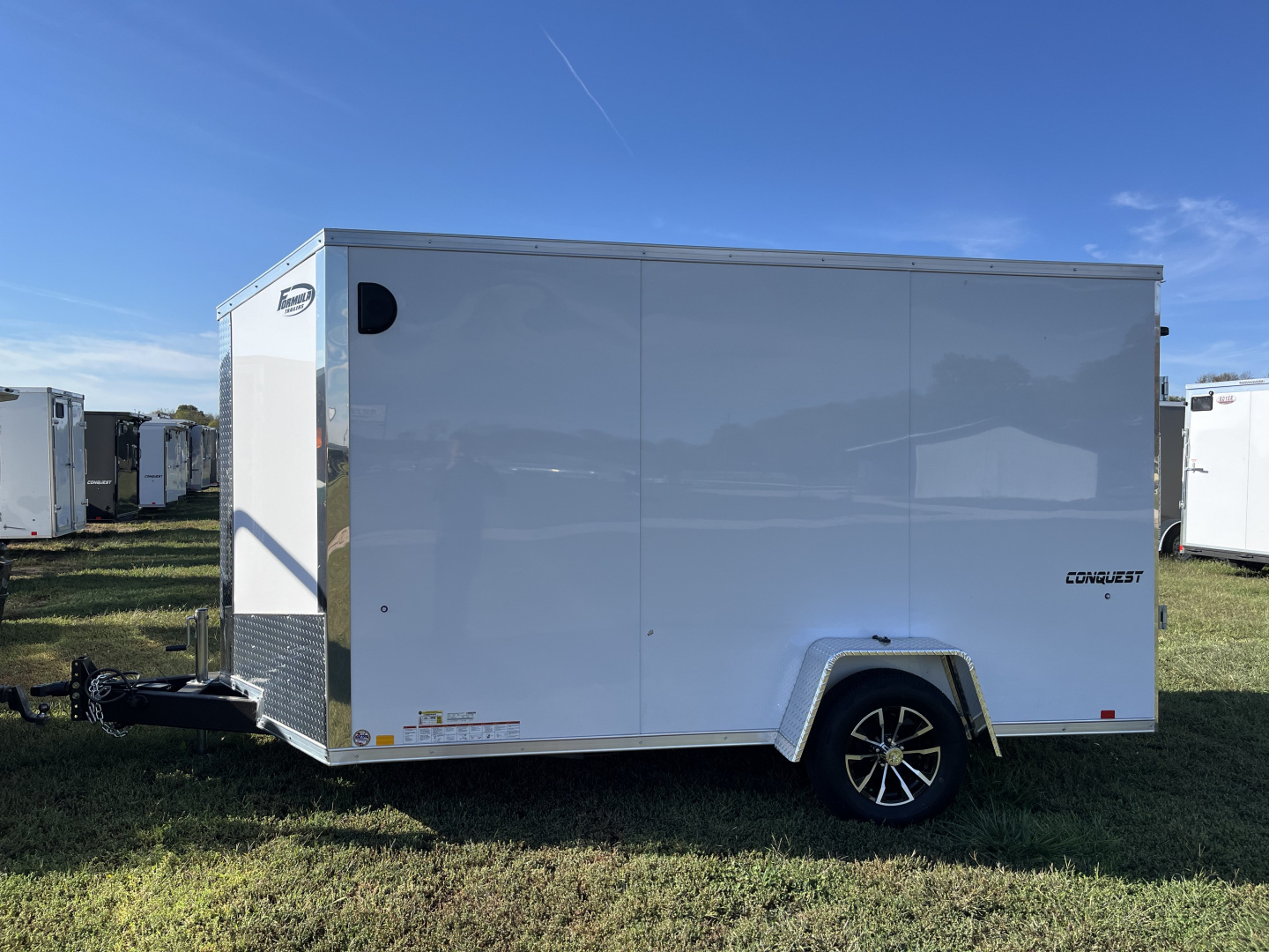 New 2026 Formula Trailers CONQUEST 7x12X78" .080 POLYCORE Cargo / Enclosed Trailer