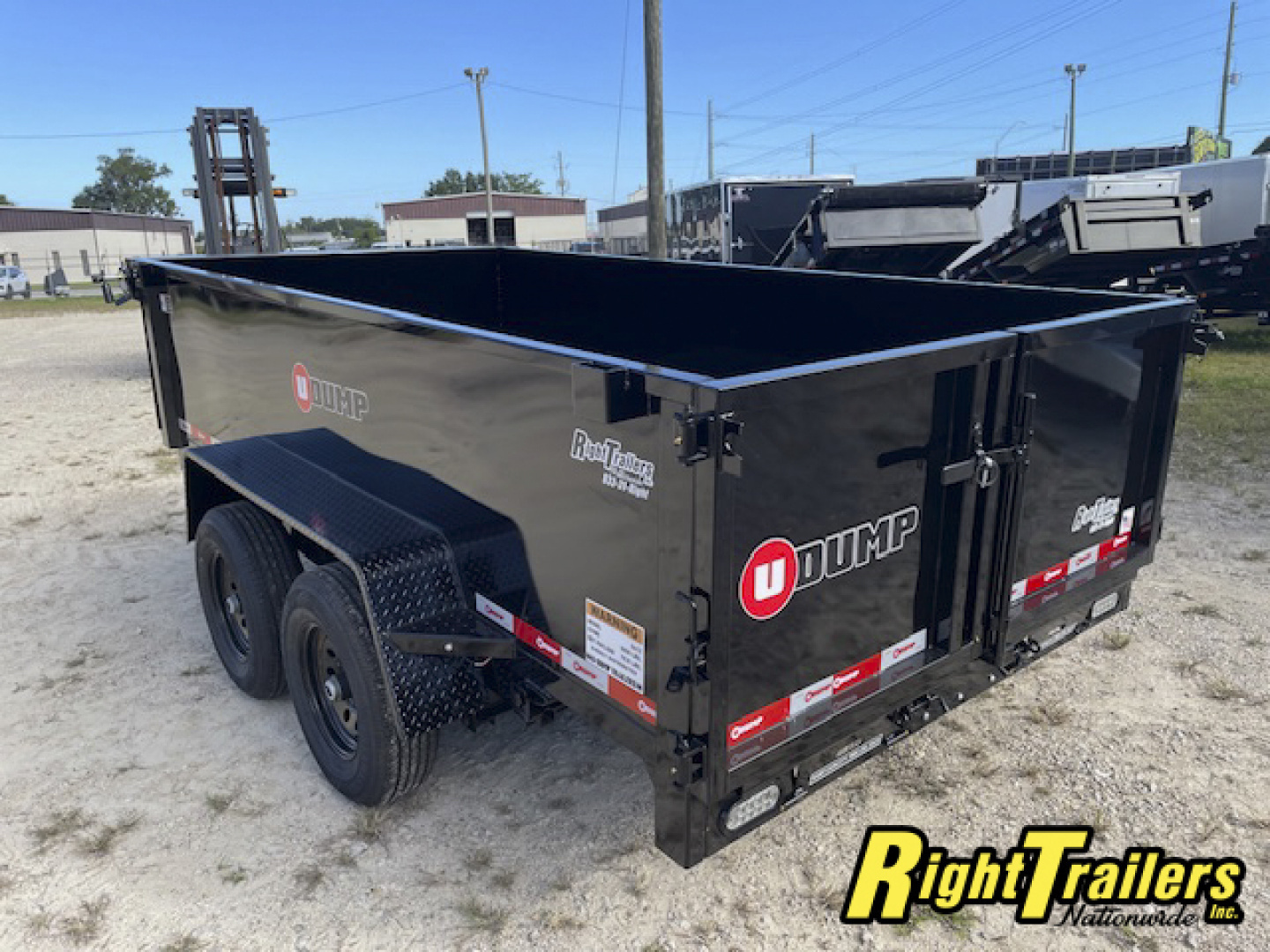 New 2026 6X12 U-Dump Dump Trailer