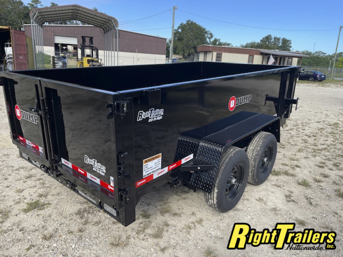 New 2026 6X12 U-Dump Dump Trailer