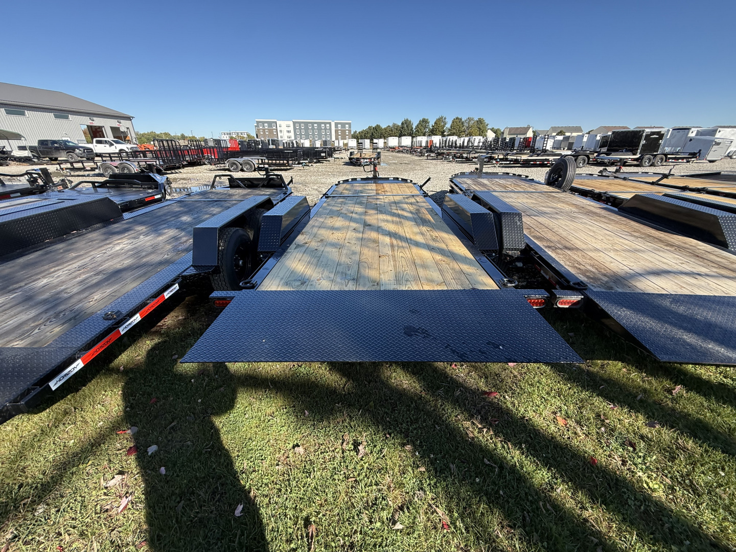 New 2026 LIBERTY LT16K83X22SPB8WF Tilt Trailer 83X22 TA PARTIAL (GVW:17500) MIDNIGHT BLACK