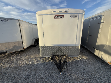 New 2026 CARGO MATE EHW716TA2-24 Cargo / Enclosed Trailer 7X16 TA RAMP DOOR (GVW:9800) WHITE