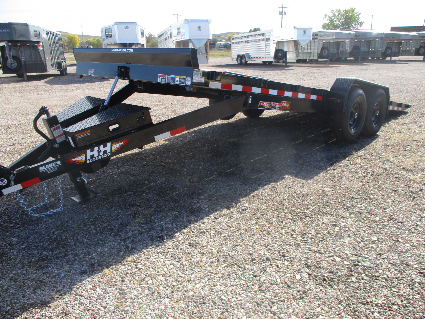 New 2026 H&H Trailers Speedloader Flatbed Trailer 82 X 22