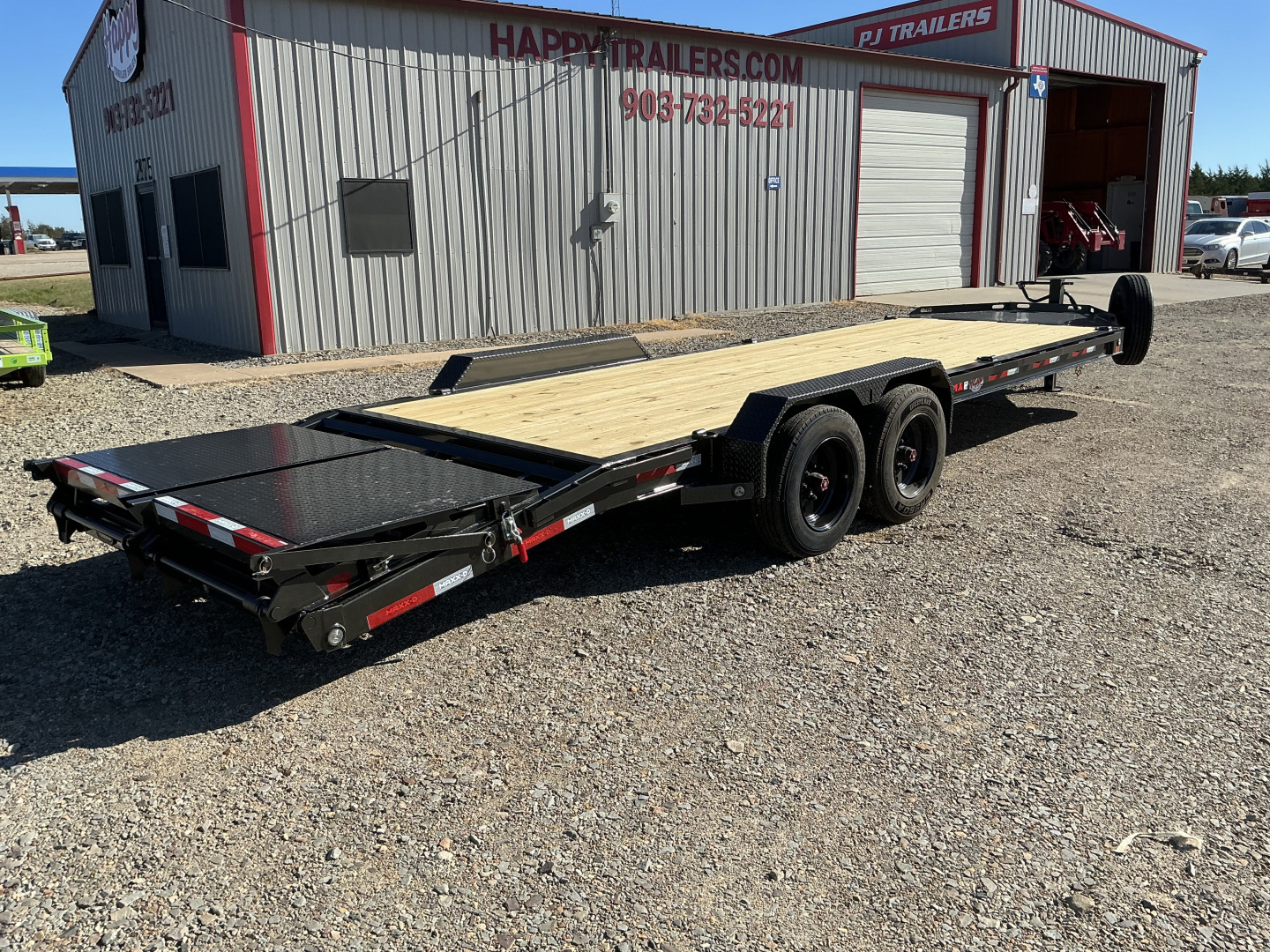 New 2026 MAXX-D 83"x24' 14k I-Beam Equipment Trailer – EHX