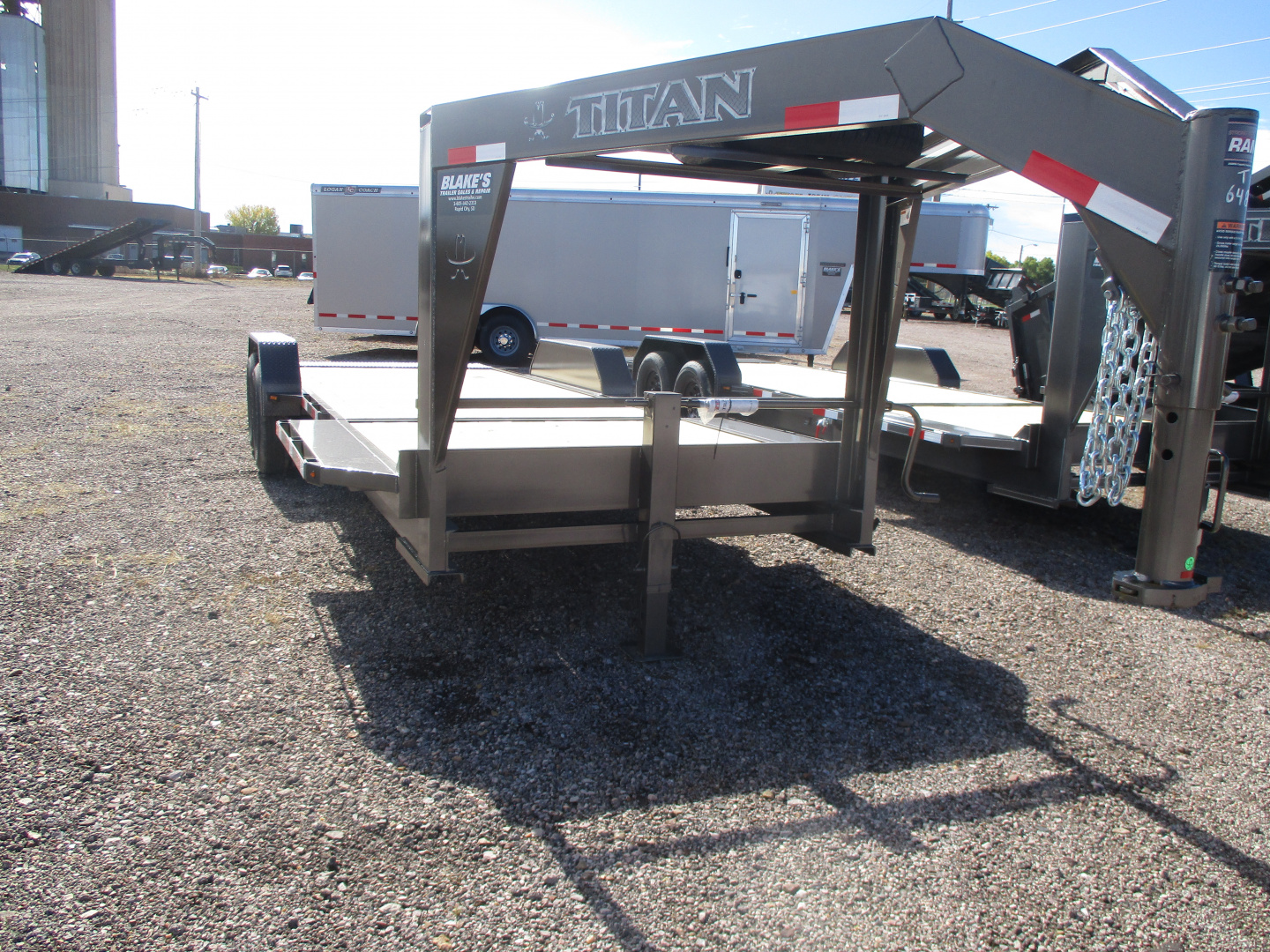 New 2026 Titan Trailer Tilt bed Flatbed Trailer 82 X 22