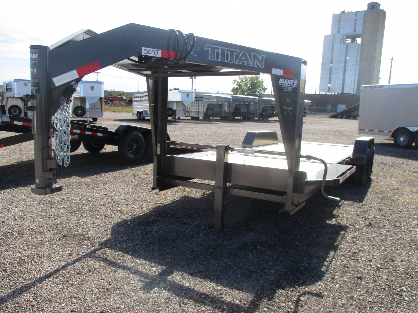 New 2026 Titan Trailer Tilt bed Flatbed Trailer 82 X 22