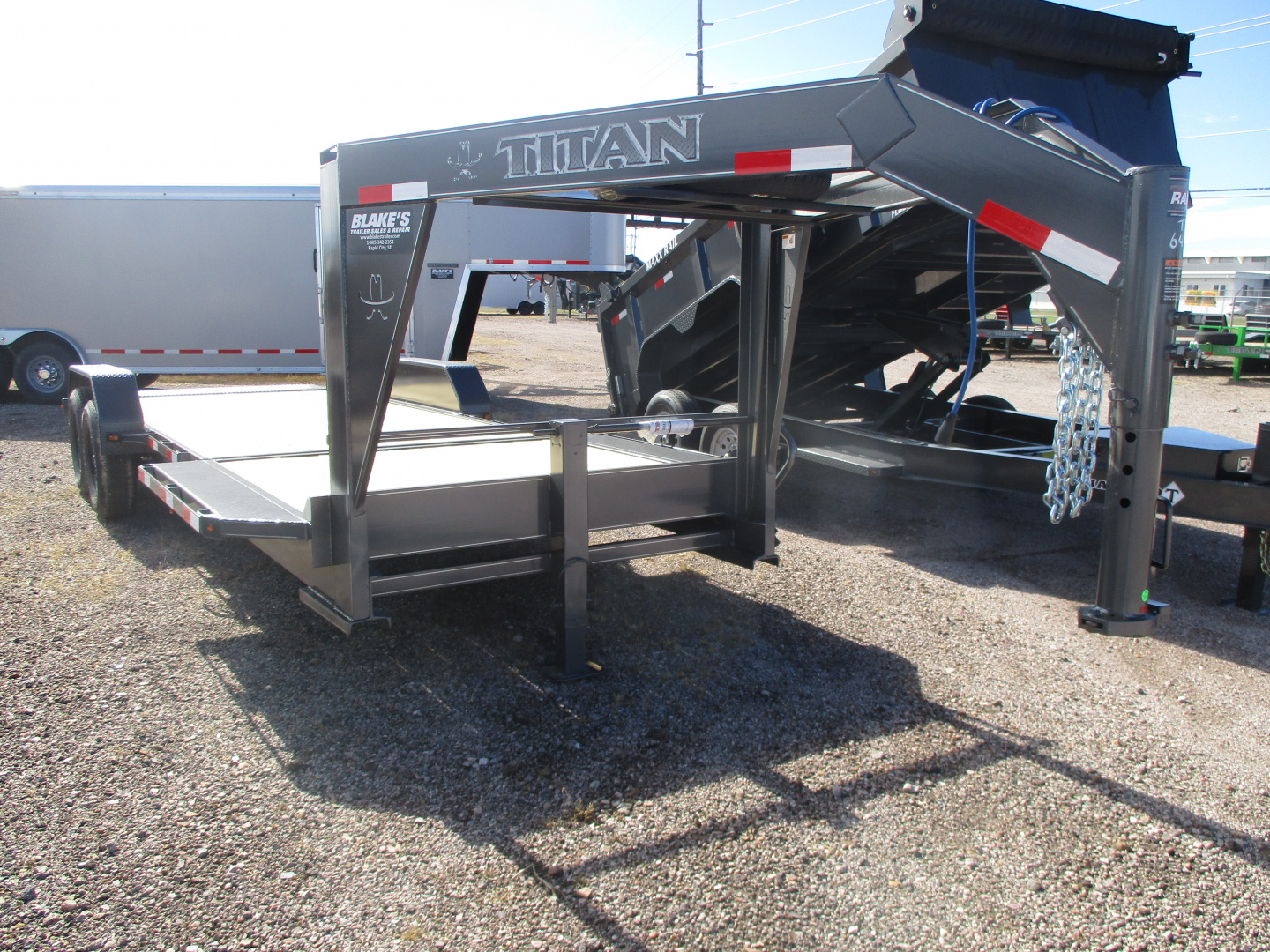 New 2026 Titan Trailer Tilt bed Flatbed Trailer 82 X 22