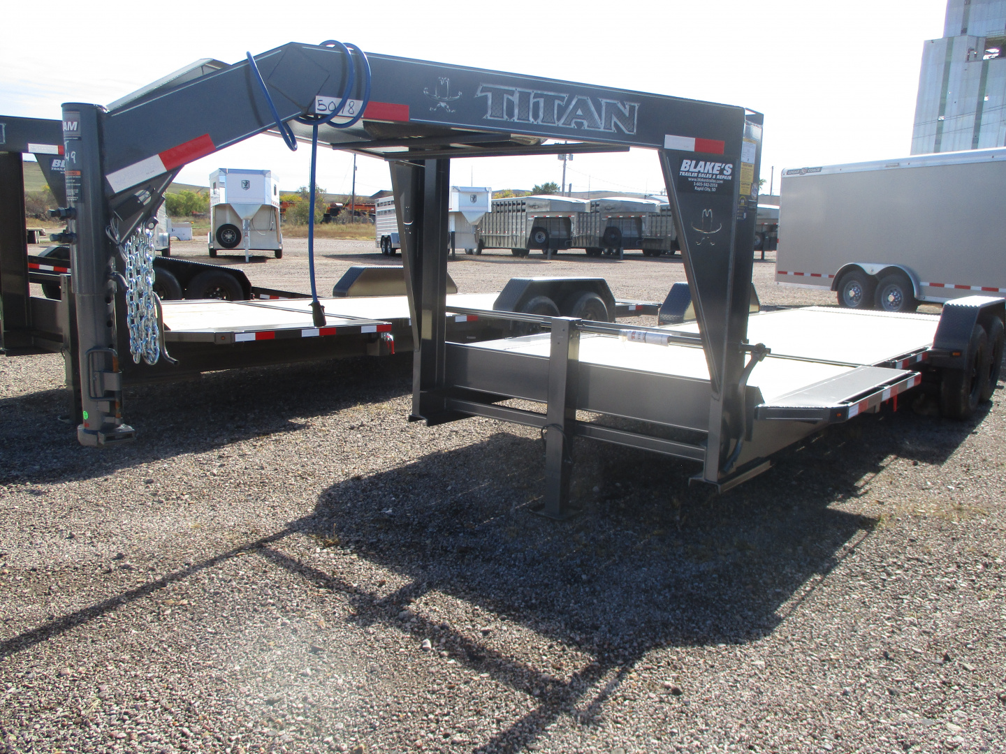 New 2026 Titan Trailer Tilt bed Flatbed Trailer 82 X 22
