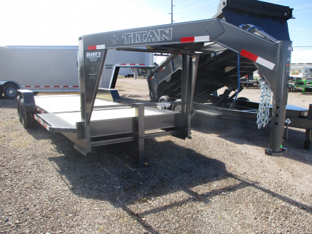 New 2026 Titan Trailer Tilt bed Flatbed Trailer 82 X 22