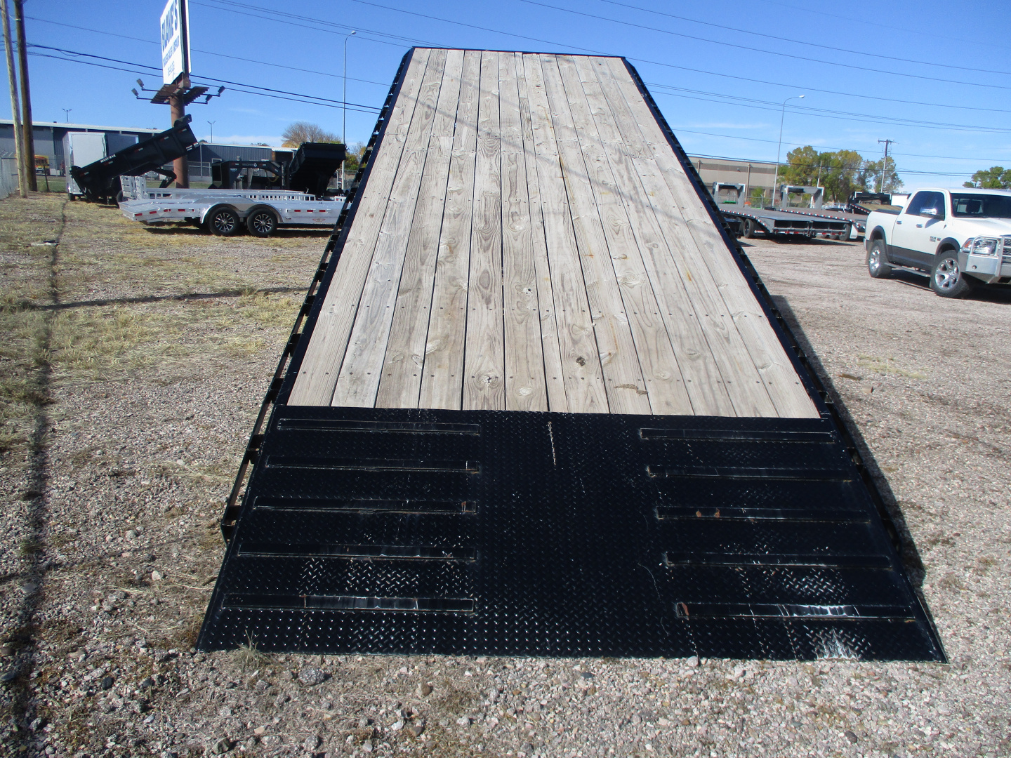 Used 2022 Doolittle Trailers Flatbed Flatbed Trailer 8'6 X 28