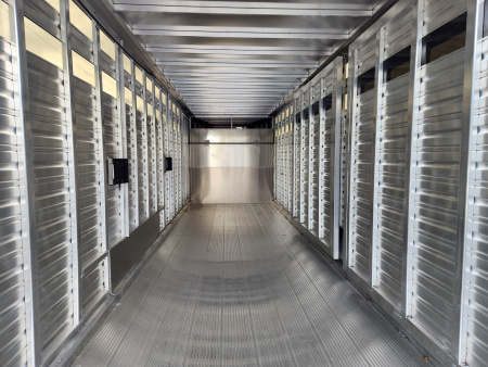 New 2026 Frontier Trailers 7X24LIVESTOCK GN Stock / Stock Combo Trailer