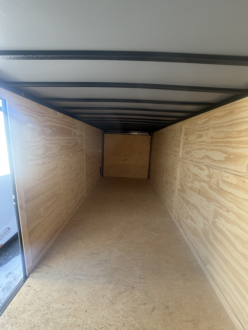 New 2025 Spartan Cargo SP7X18 TA Cargo / Enclosed Trailer *BLACK W/ BLACK