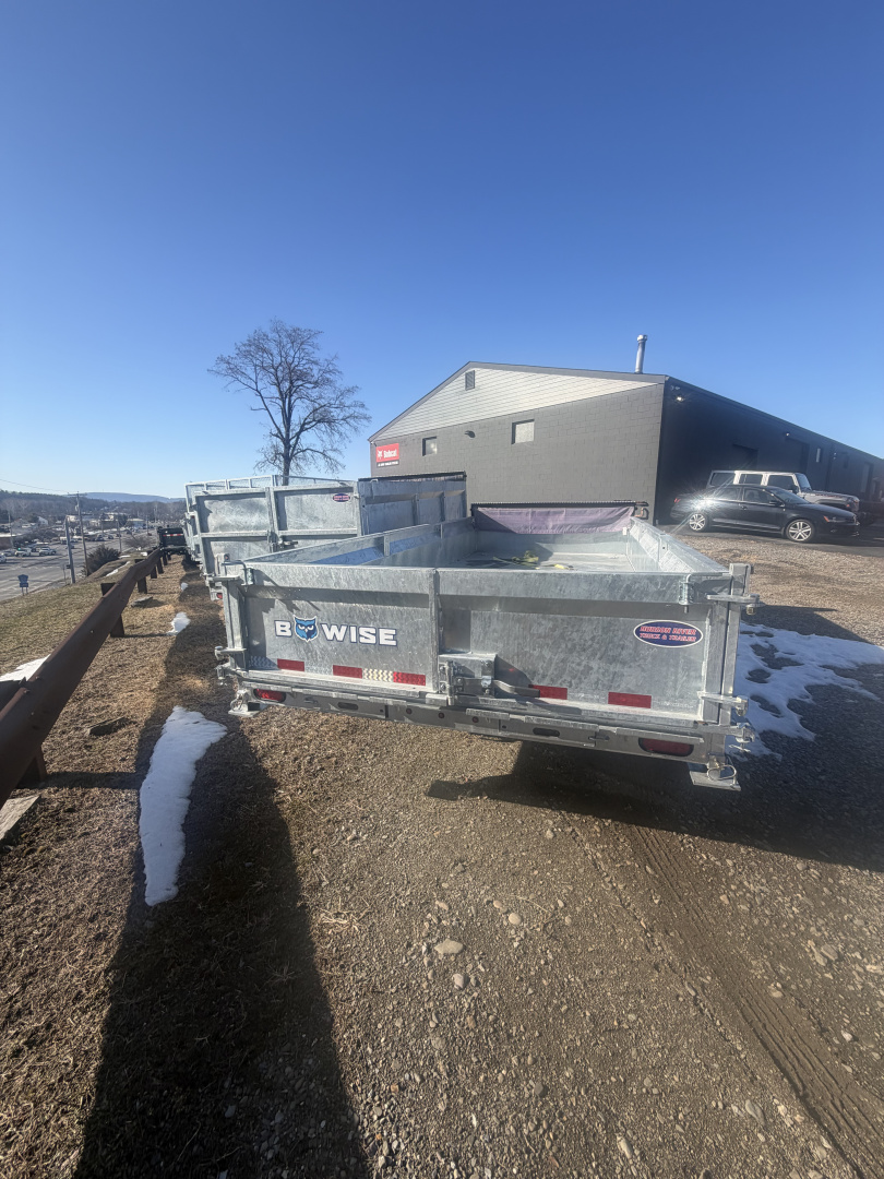 New 2026 BWISE DT716LP-LE-14 7X16 TA Dump Trailer