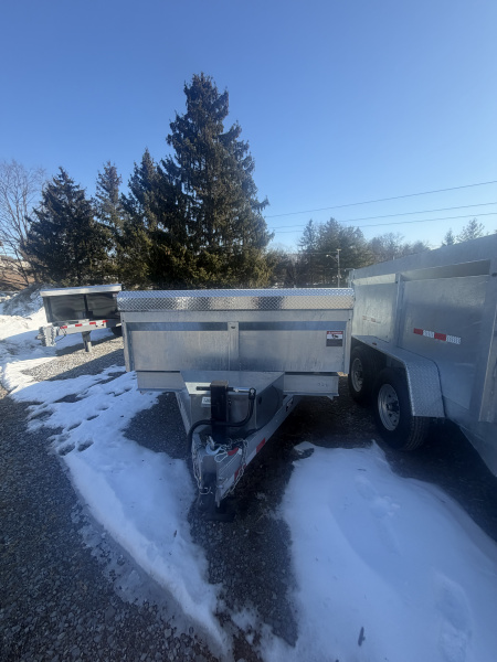 New 2026 BWISE DT716LP-LE-14 7X16 TA Dump Trailer