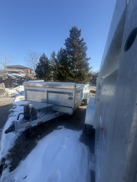 New 2026 BWISE DT716LP-LE-14 7X16 TA Dump Trailer