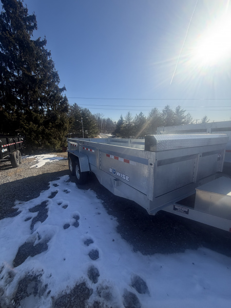 New 2026 BWISE DT716LP-LE-14 7X16 TA Dump Trailer